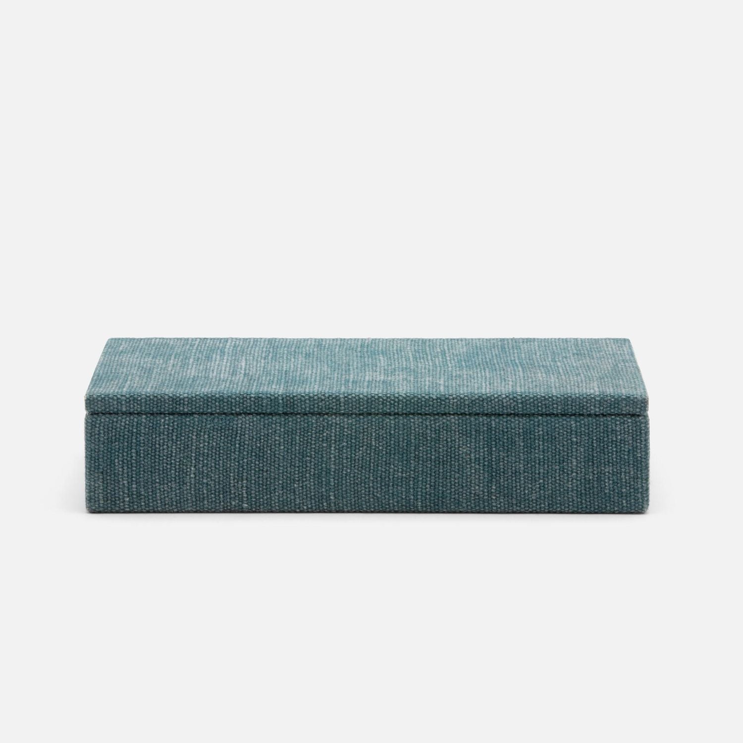Blarney, Teal, Box, Large, Cotton Jute, Pack/2