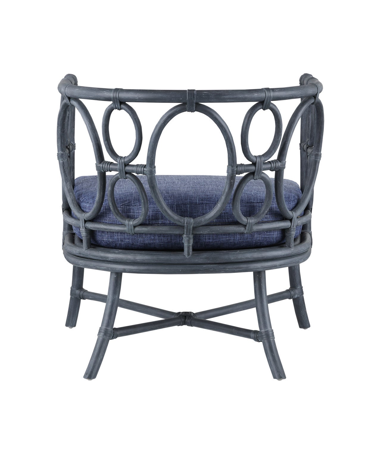 Tegal Navy Chair, Finn Indigo