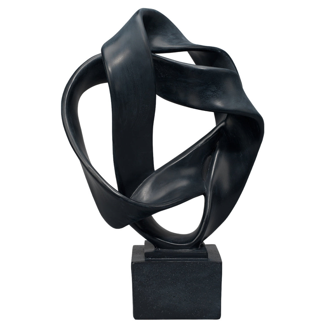 Intertwined Object on Stand - Black-Jamie Young-JAMIEYO-7INTE-OBBK-Decorative Objects-1-France and Son