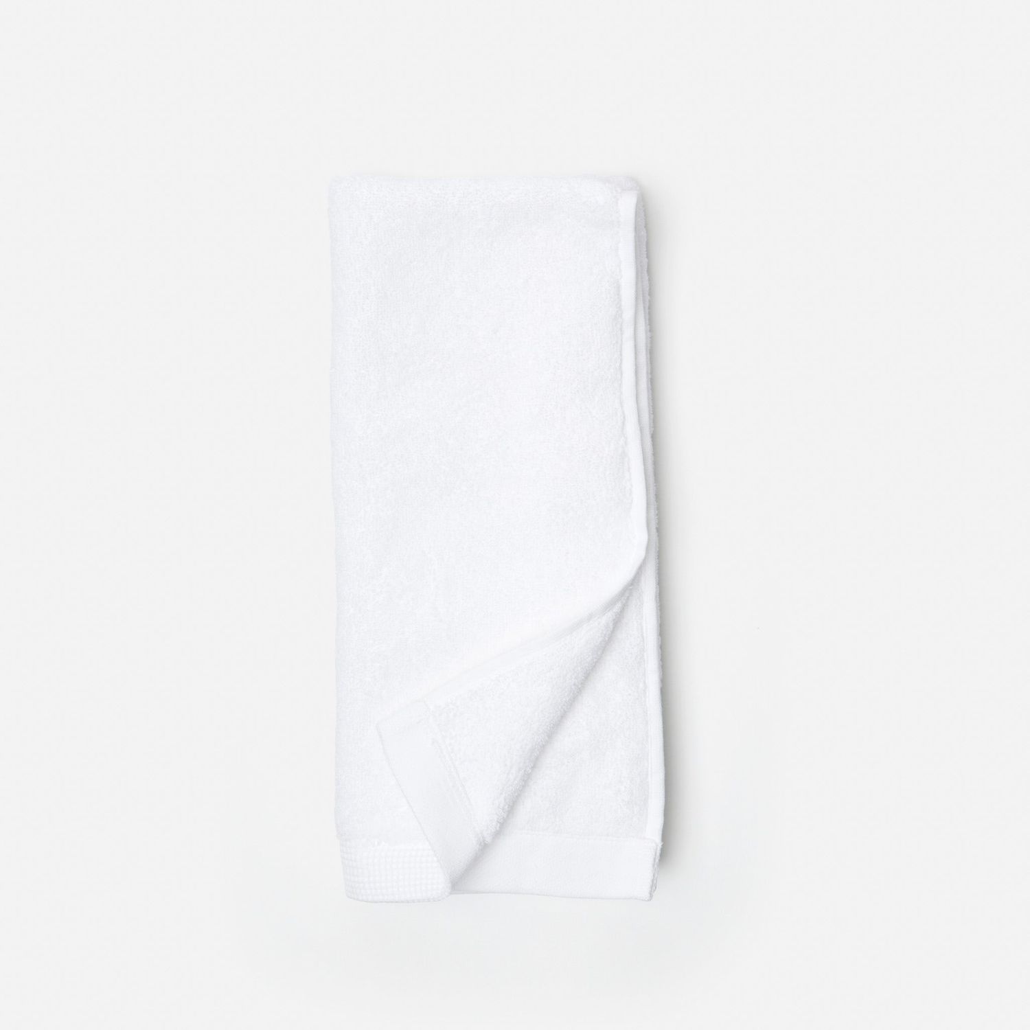 Geneva, White Hand Towel, 30"Lx20"W, 100% Cotton, 650 Gsm