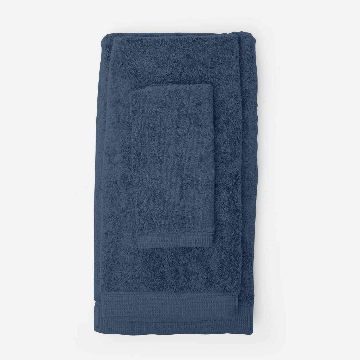 Geneva, Blue Hand Towel, 30"Lx20"W, 100% Cotton, 650 Gsm