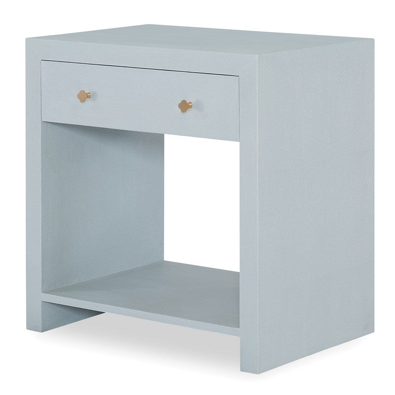 Bethany Shagreen Nightstand-Ambella-AMBELLA-09257-230-035-NightstandsPolar Blue-3-France and Son