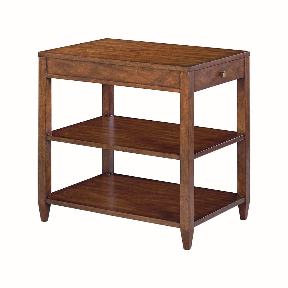 Wallace Side Table-Oliver Home-OliverH-0976-01-Side TablesRustic-Narrow-15-France and Son