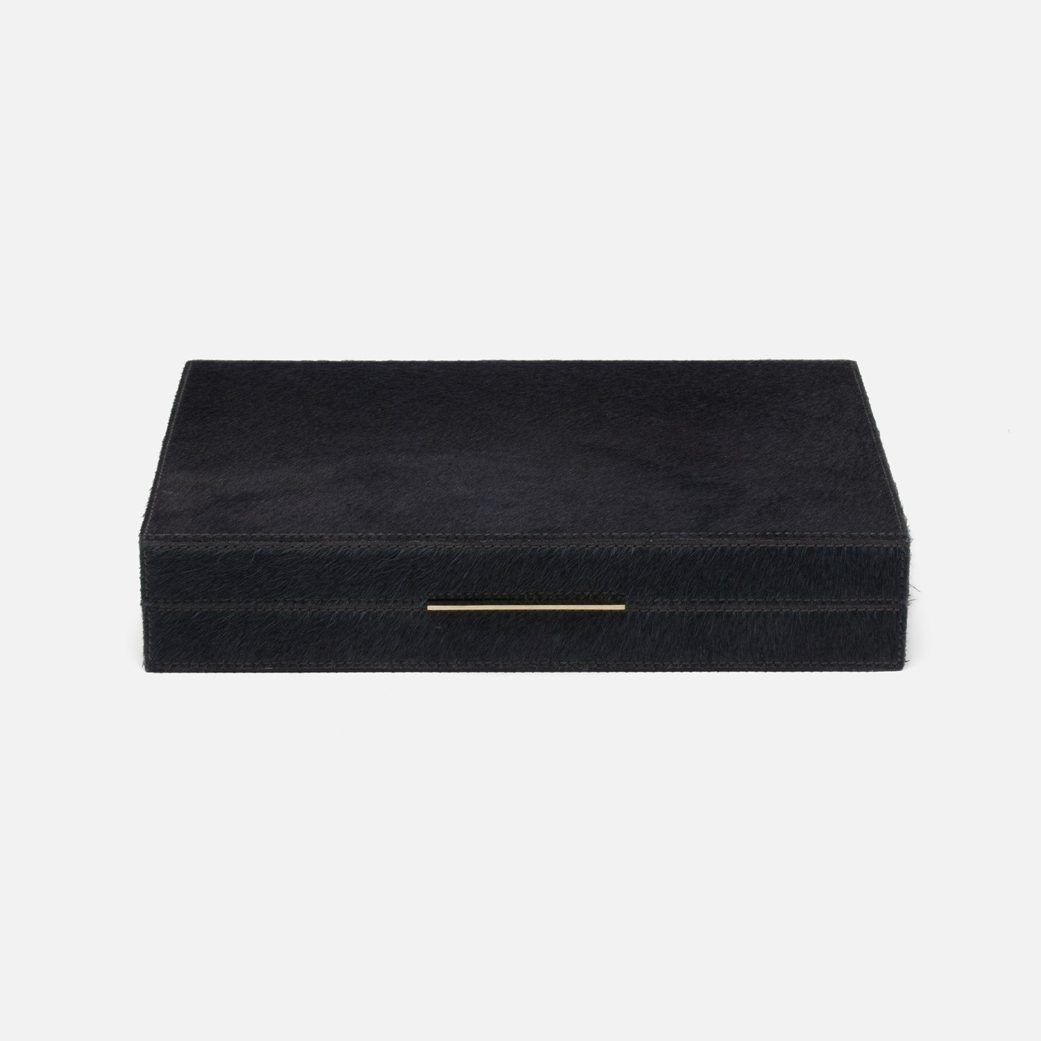 Castelo, Midnight, Backgammon, Game Set, Small, Hair-On-Hide