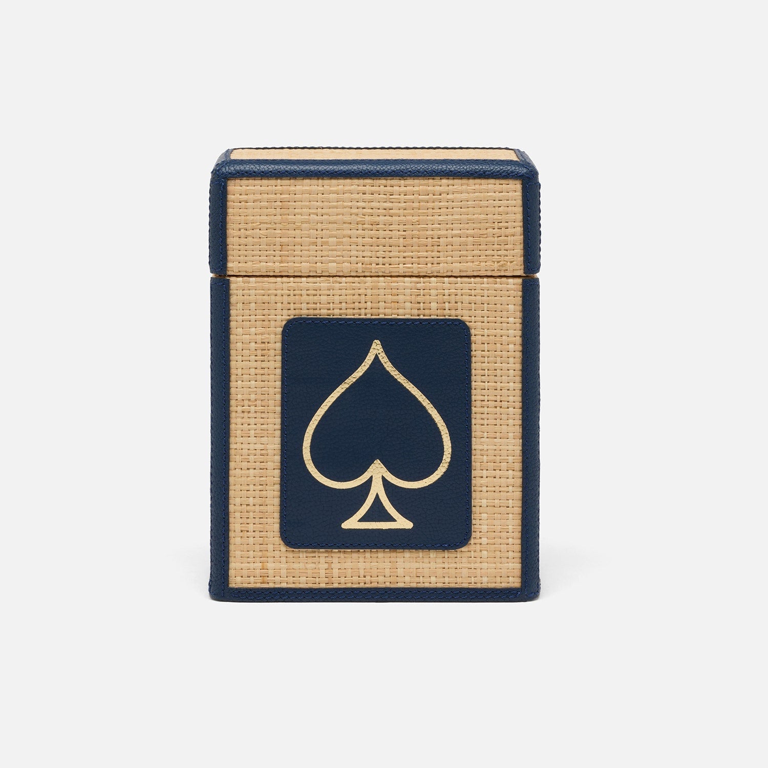 Hanford, Natural/Navy, Card Box Set, Xlarge, Full-Grain Leather, Pack/2