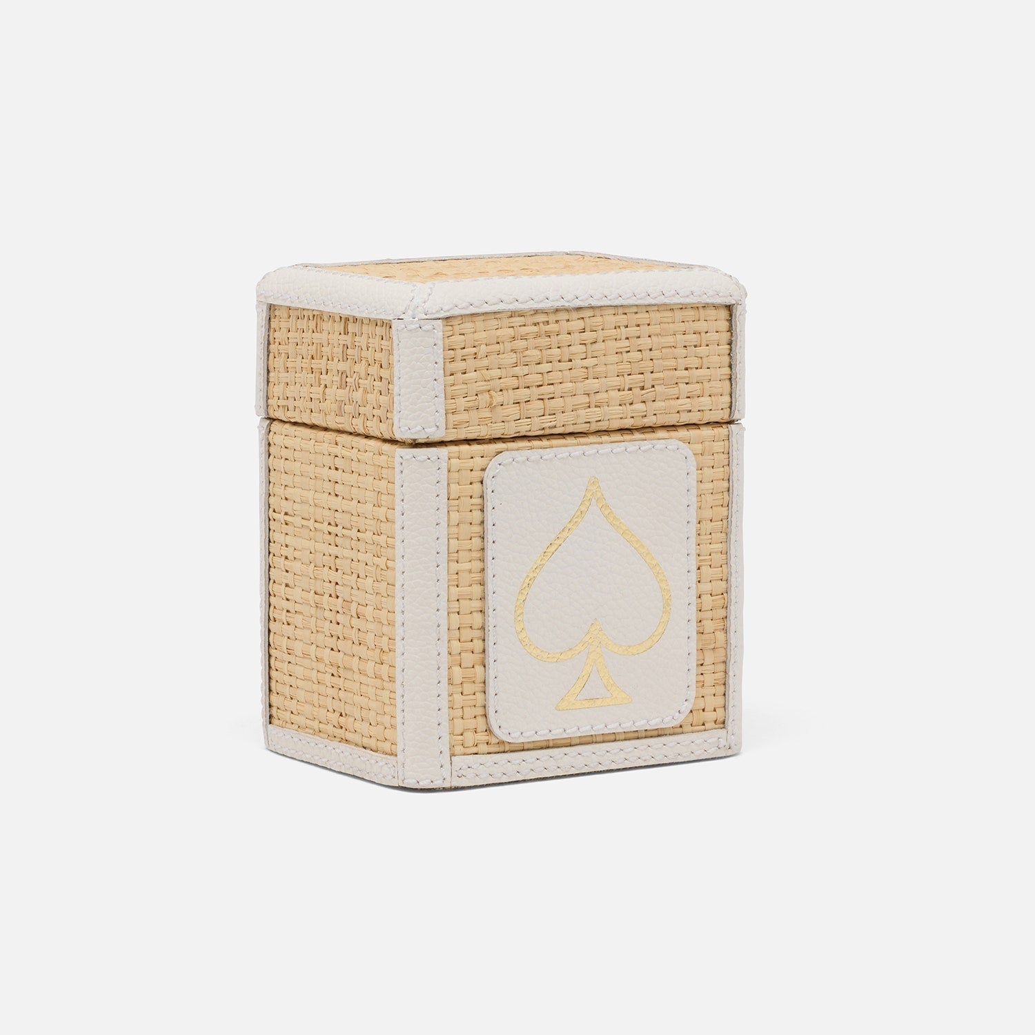 Hanford, Natural/White, Card Box Set, Standard, Full-Grain Leather, Pack/2