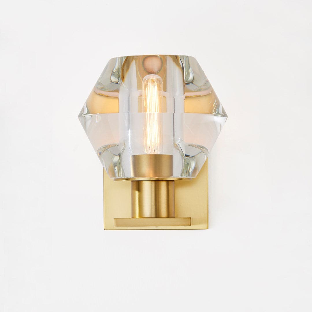 Cooperstown Sconce-Hudson Valley-HVL-7408-AGB-Wall Lighting-2-France and Son