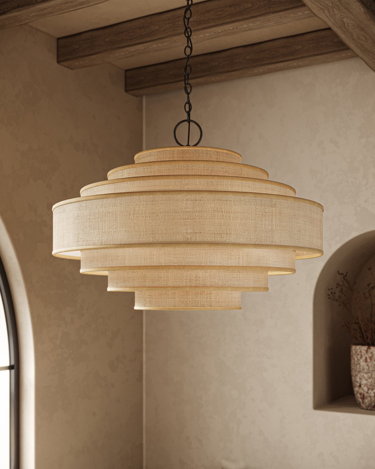 Maura Natural Chandelier