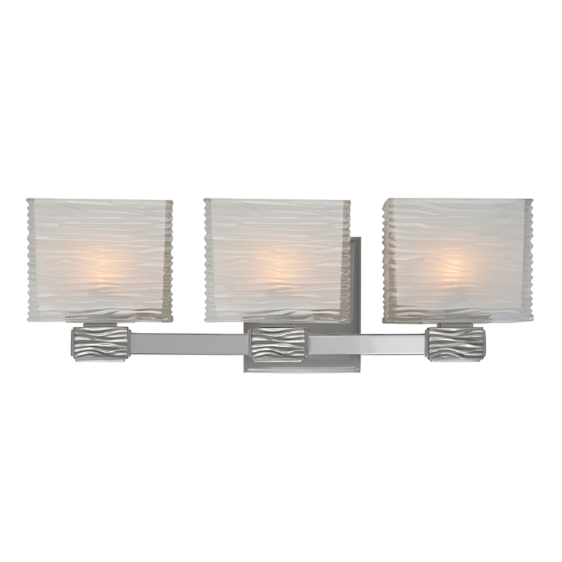 Hartsdale 3 Light Bath Bracket-Hudson Valley-HVL-4663-SN-Bathroom LightingSatin Nickel-2-France and Son