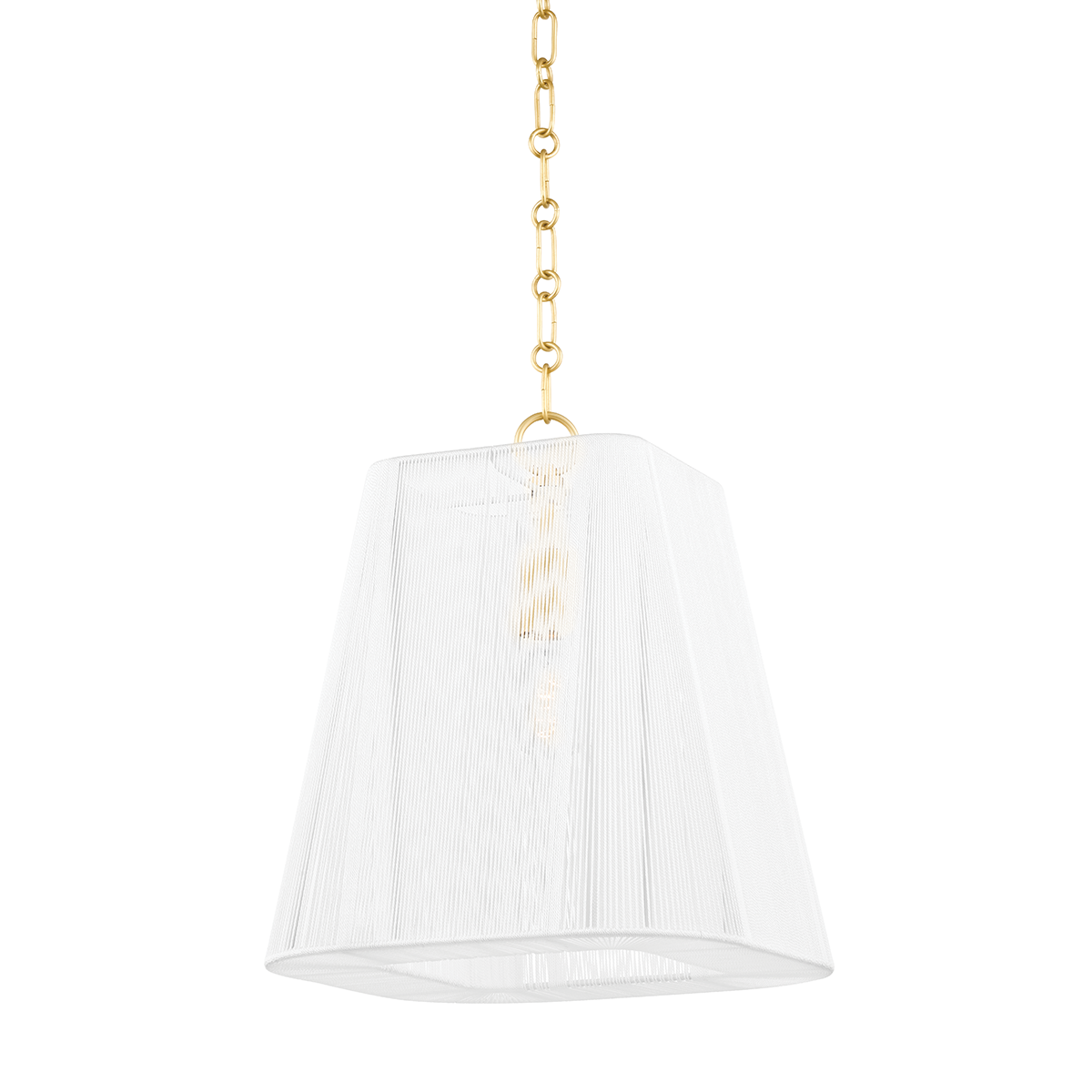 Verona Beach 1 Light Small Pendant-Hudson Valley-HVL-7614-AGB-PendantsAged Brass-1-France and Son