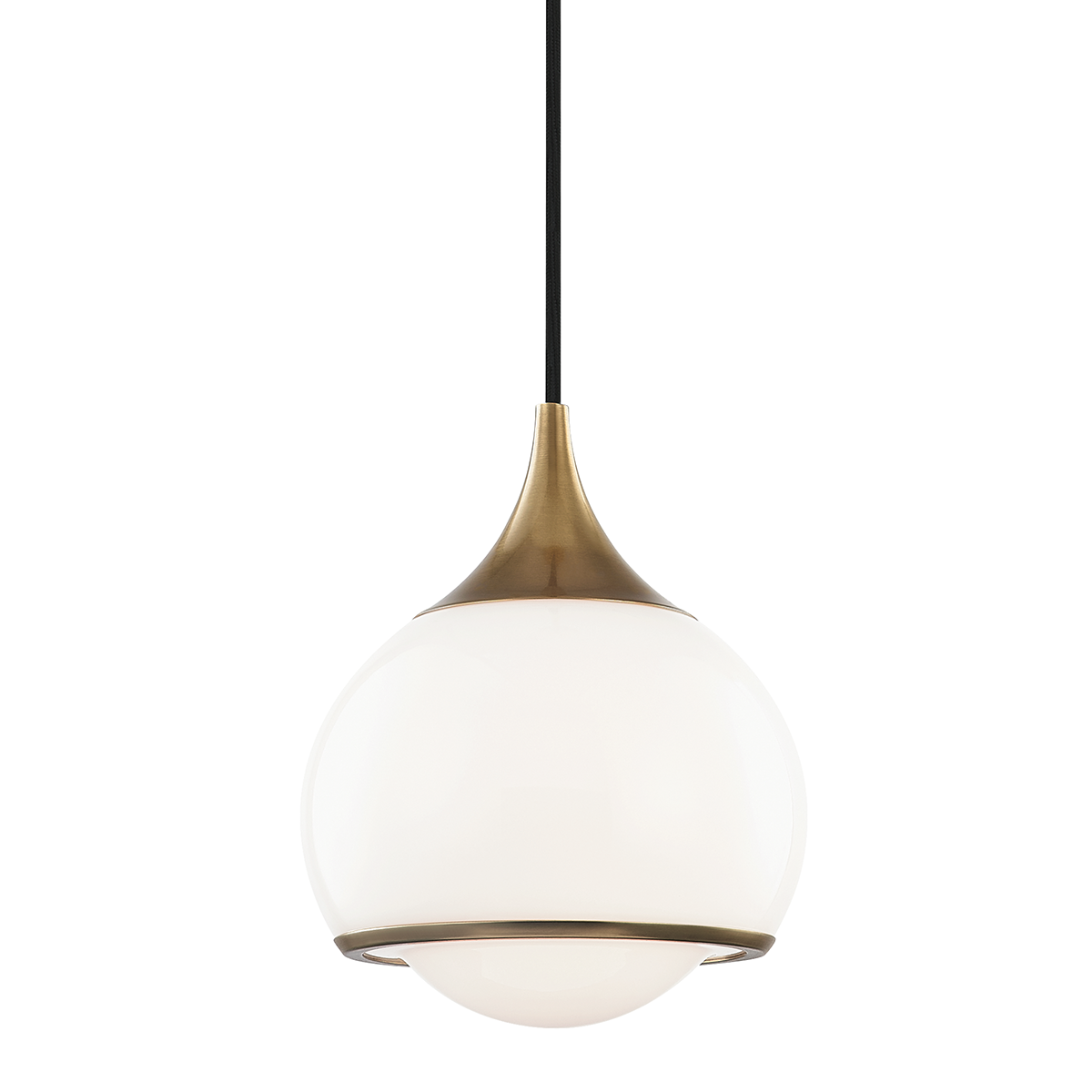 Reese 1 Light Pendant-Mitzi-HVL-H281701S-AGB-PendantsAged Brass-Small-7-France and Son