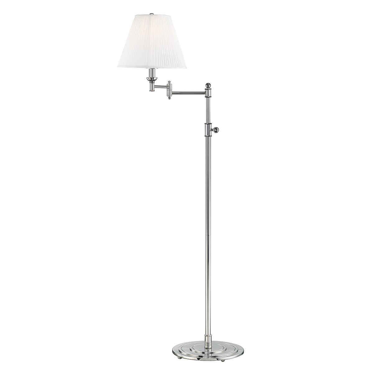 Signature No.1 Floor Lamp-Hudson Valley-HVL-MDSL601-AGB-Floor LampsAged Brass-2-France and Son