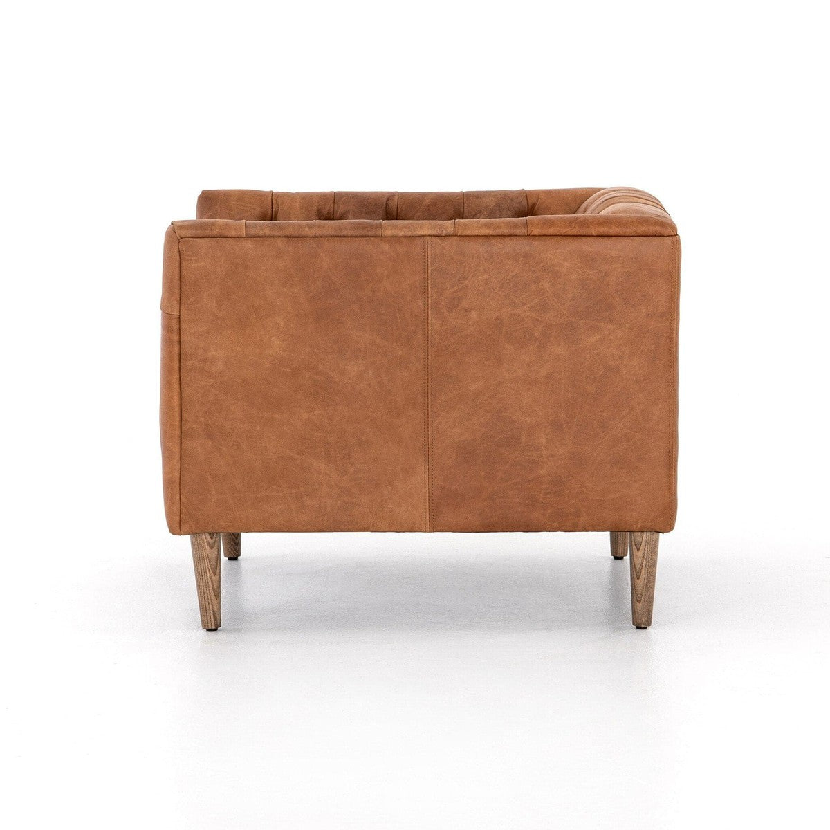 Williams Leather Chair - Natural Washed Camel