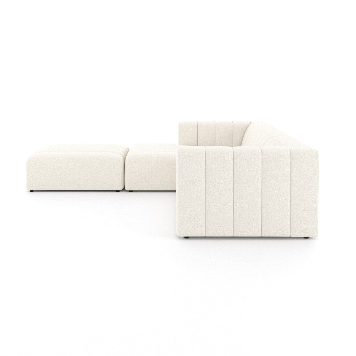 Langham Channeled 3-Piece Sectional - Fayette Cloud