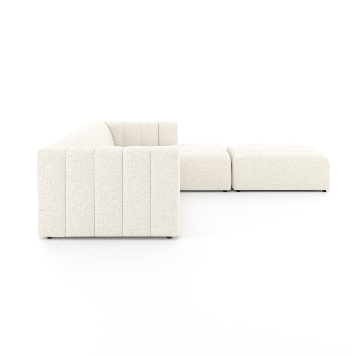 Langham Channeled 3-Piece Sectional - Fayette Cloud