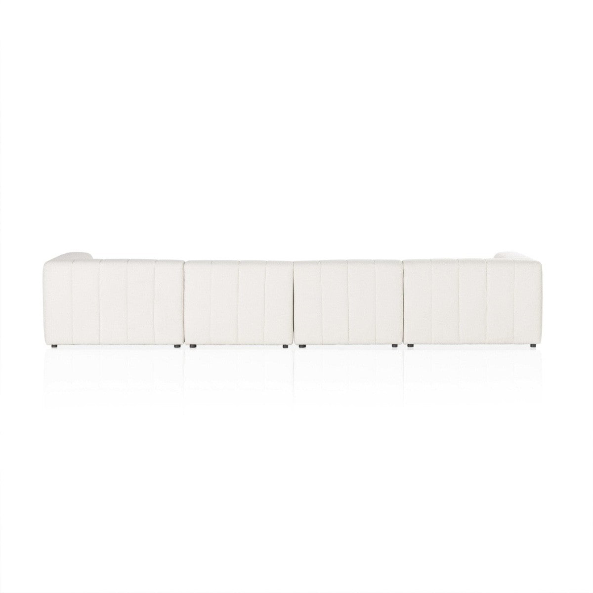 Langham Channeled 4-Piece Sectional - Fayette Cloud