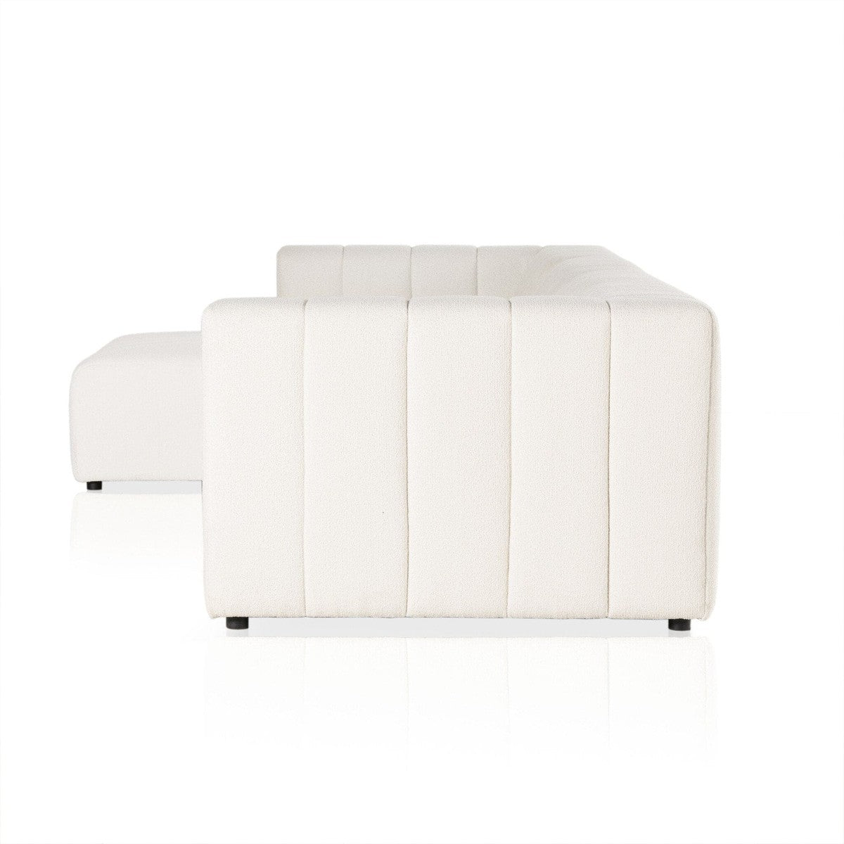 Langham Channeled 4-Piece Sectional - Fayette Cloud