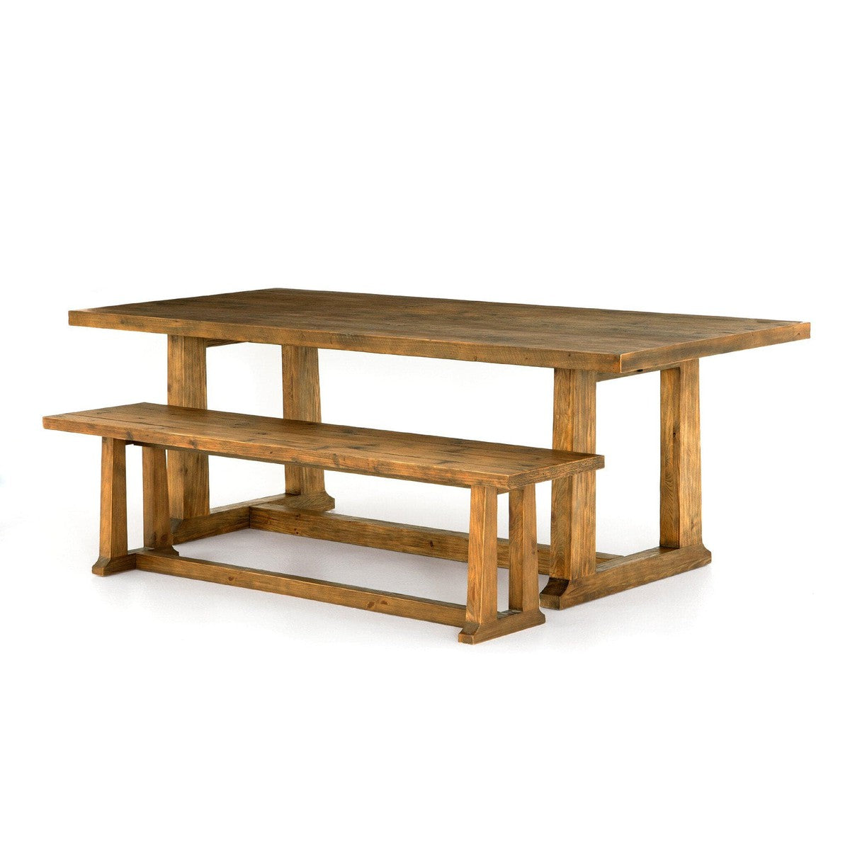 Otto Dining Table - Waxed Pine