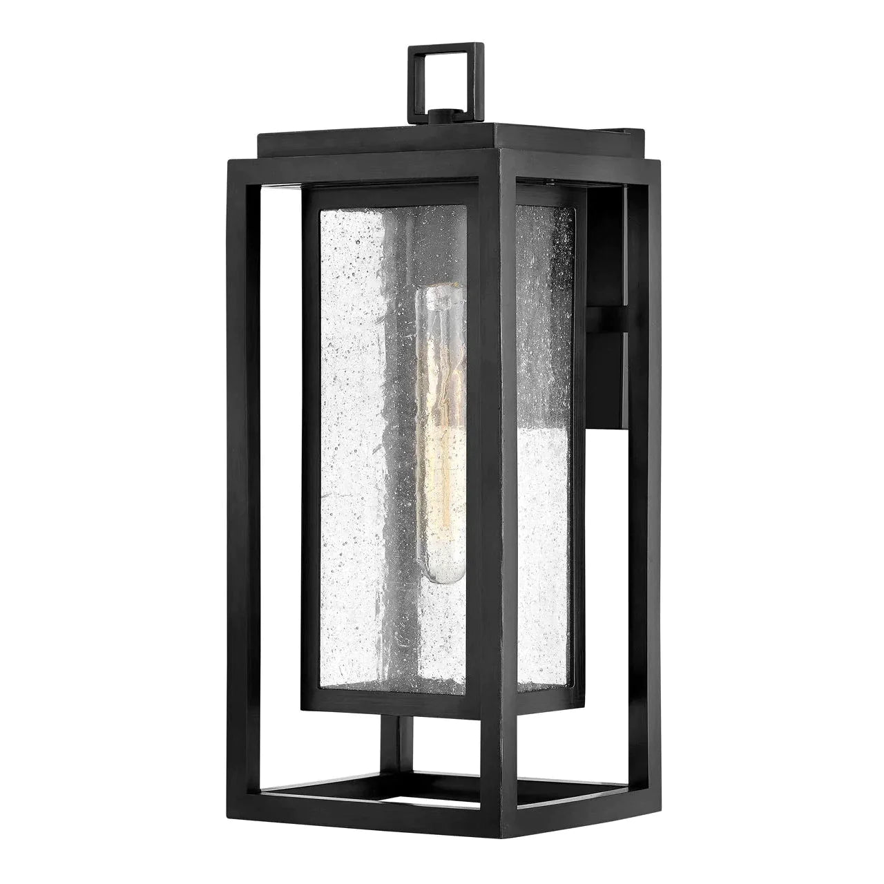 Outdoor Republic - Medium Wall Mount Lantern 12v-Hinkley Lighting-HINKLEY-1004BK-LV-Outdoor Wall SconcesBlack-12V LED-1-France and Son