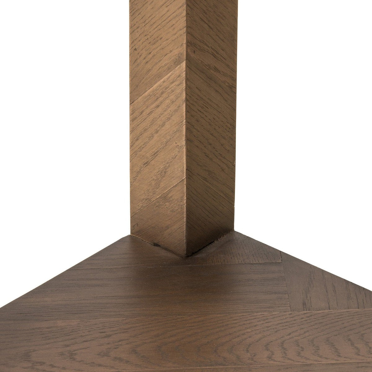 Lamar Console Table - Matte Brown Veneer