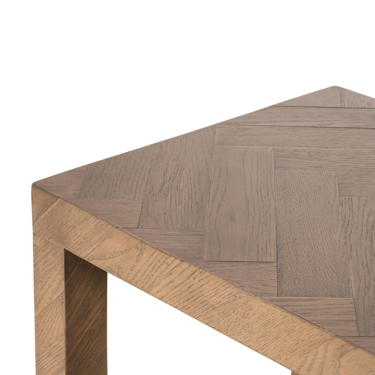 Lamar Console Table - Matte Brown Veneer