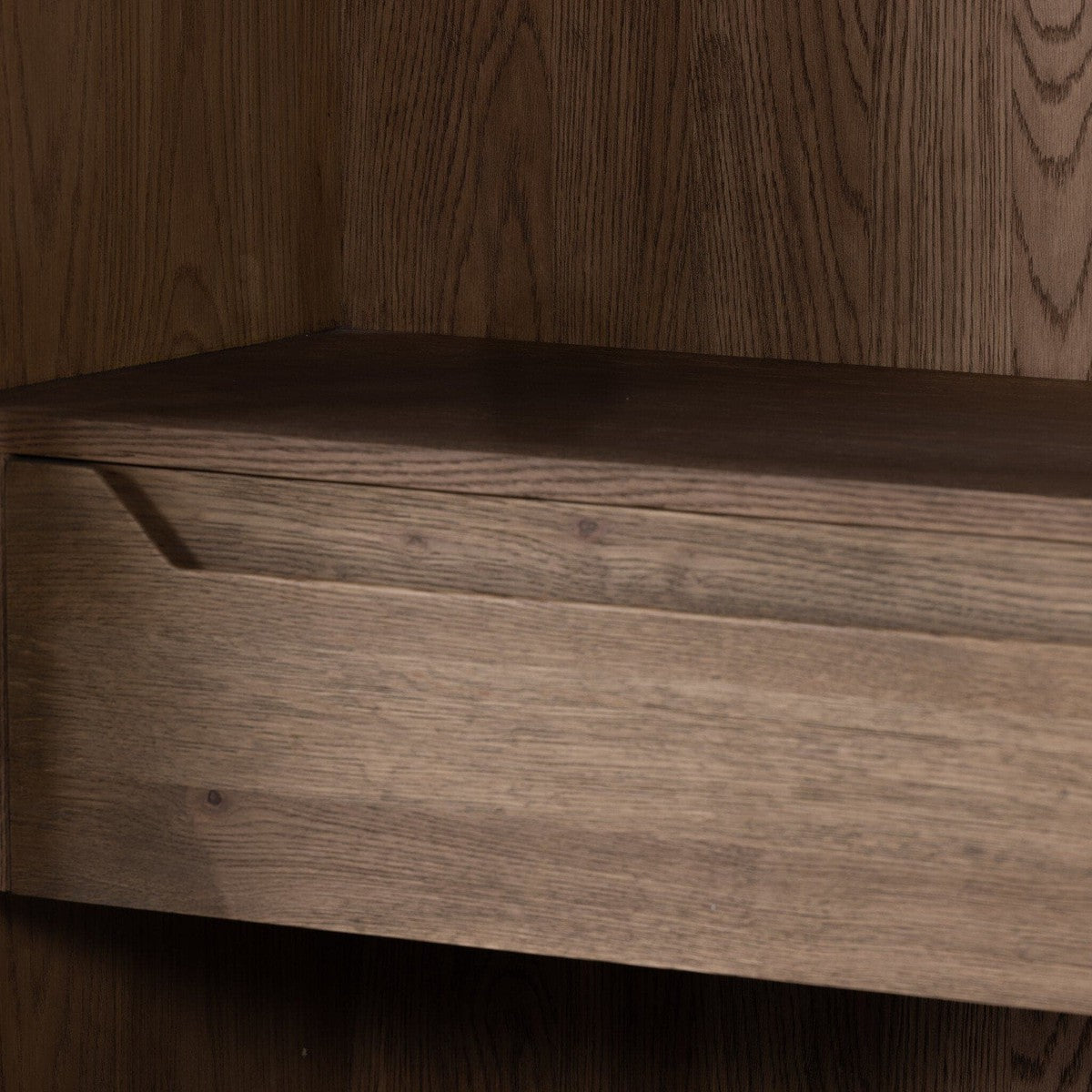 Millie Cabinet - Drifted Oak Solid