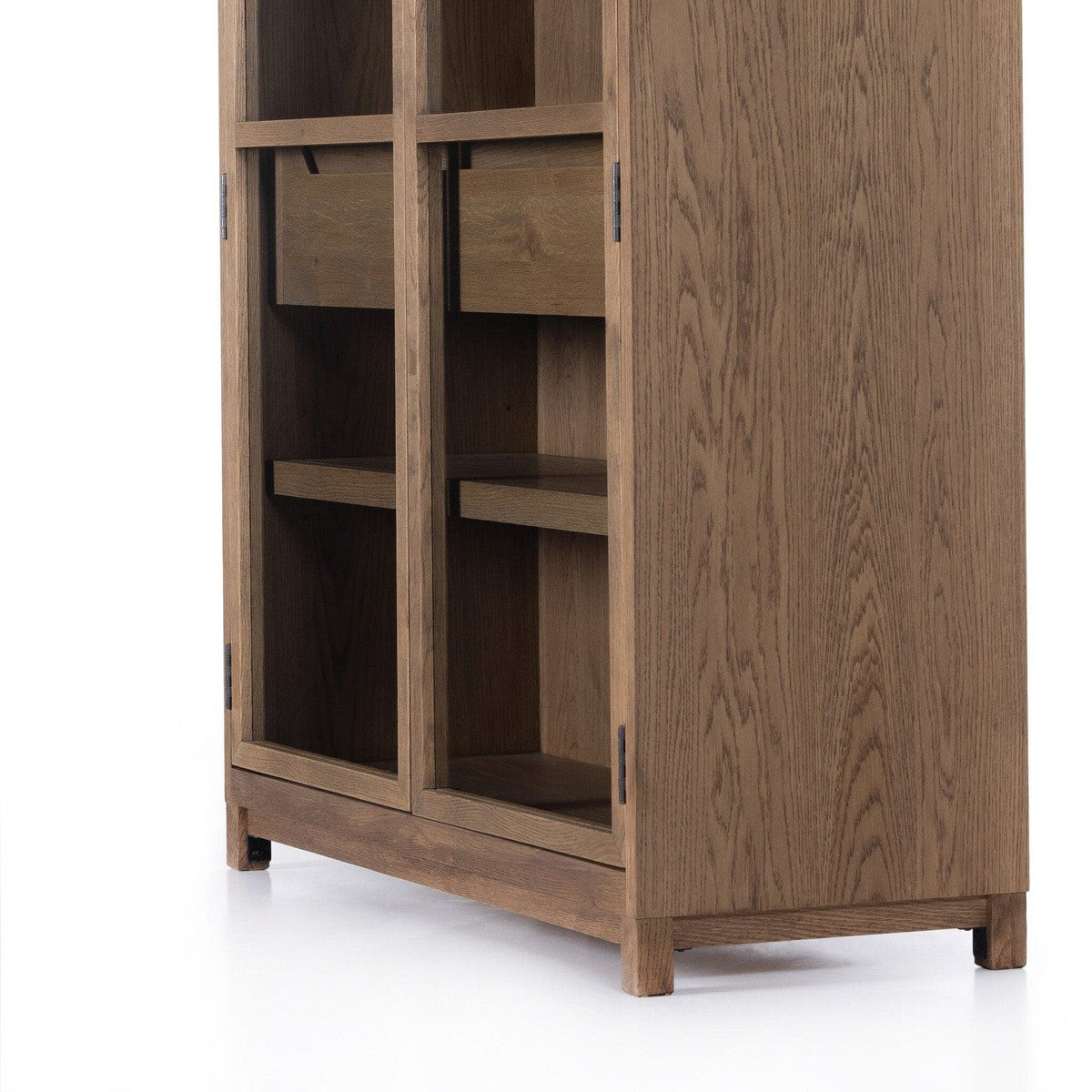 Millie Cabinet - Drifted Oak Solid