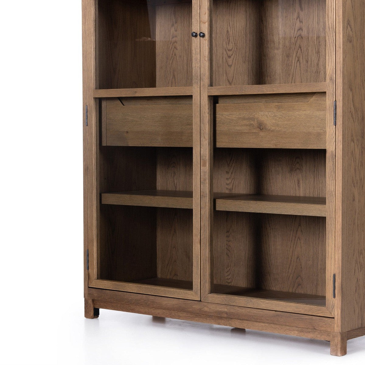 Millie Cabinet - Drifted Oak Solid