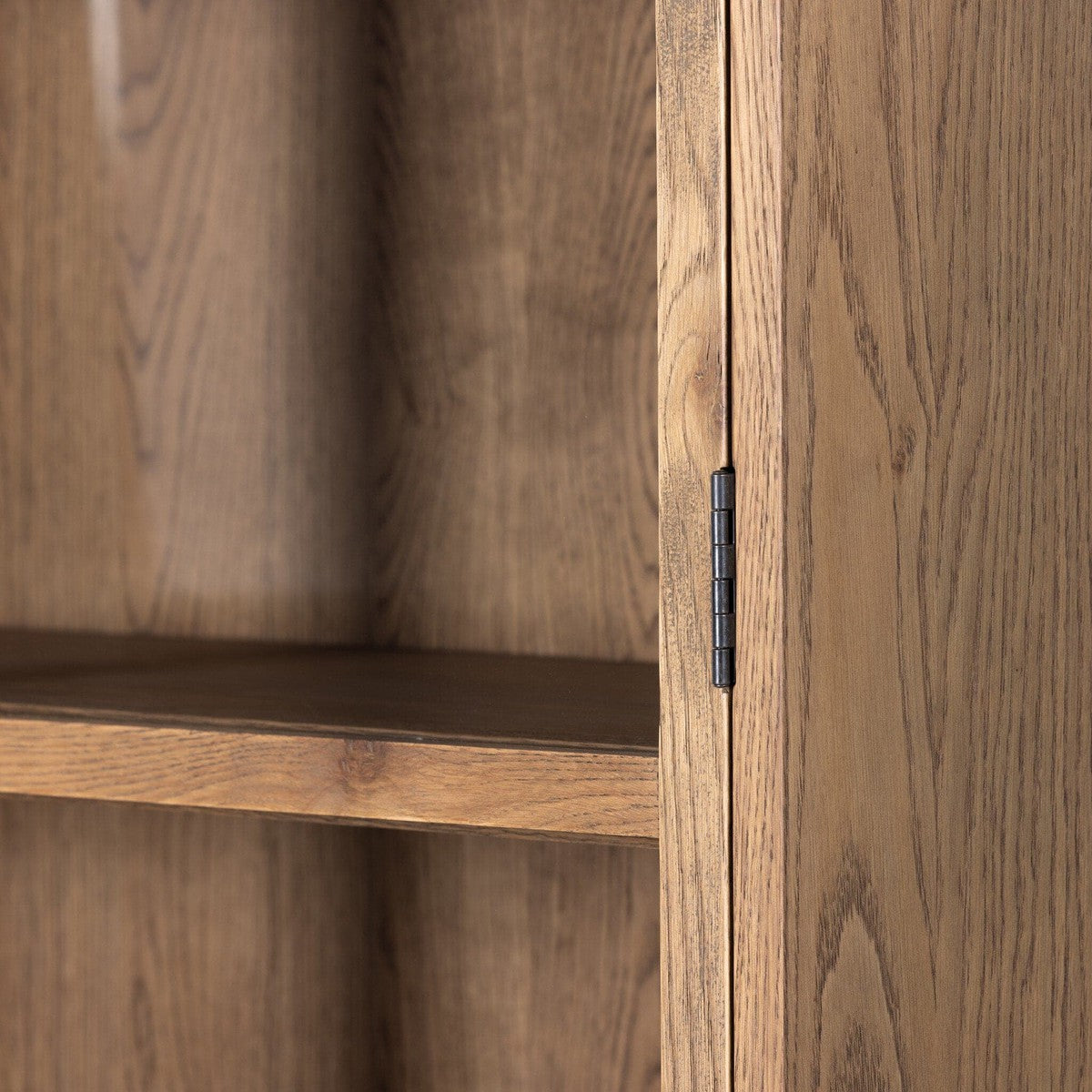 Millie Cabinet - Drifted Oak Solid