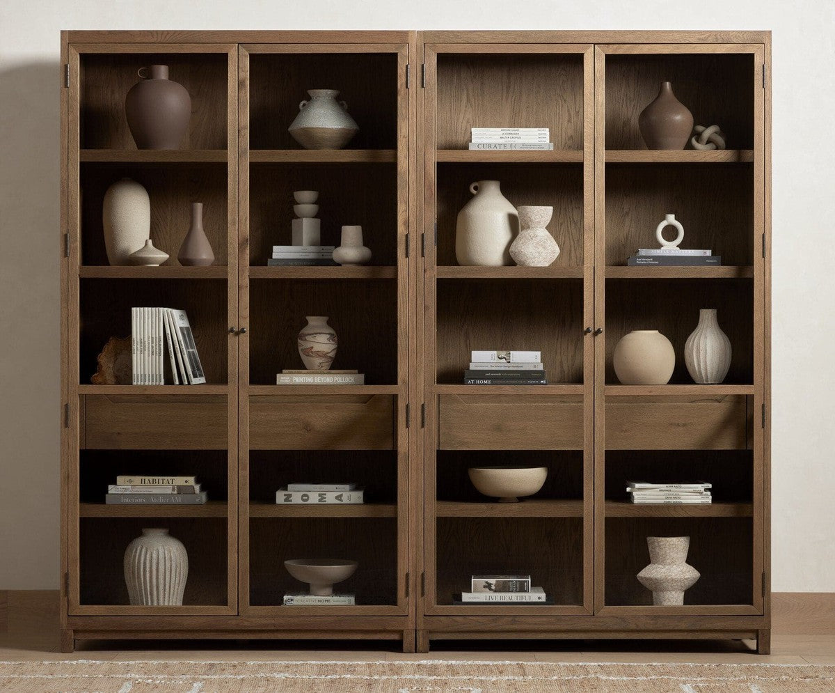 Millie Cabinet - Drifted Oak Solid