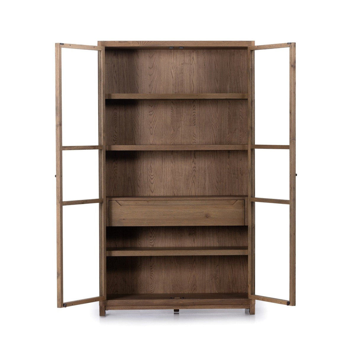 Millie Cabinet - Drifted Oak Solid