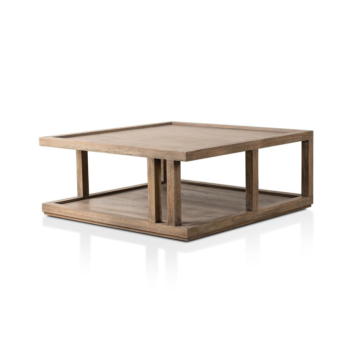 Charley Coffee Table - Warm Natural Oak Veneer