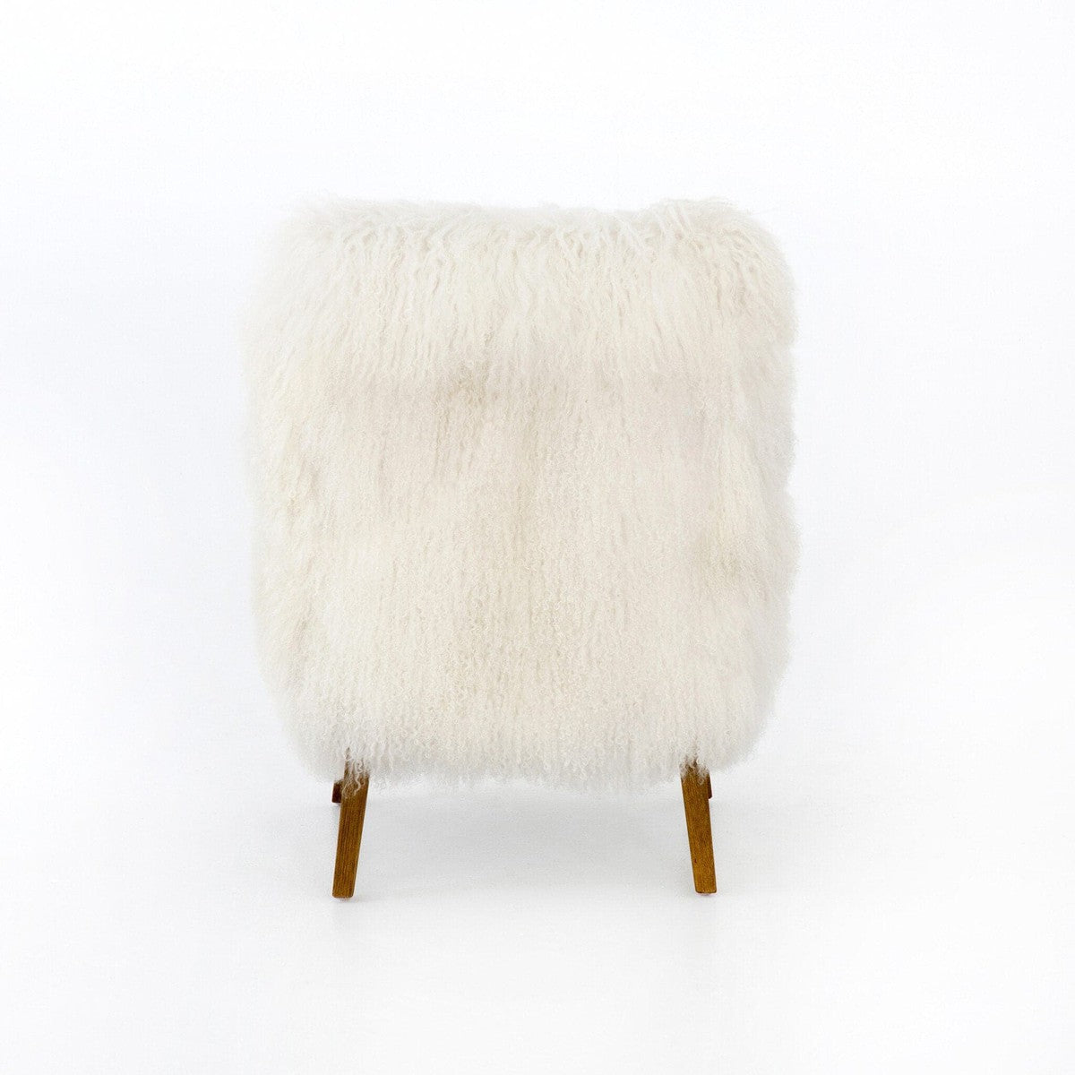 Ashland Armchair - Mongolia Cream Fur