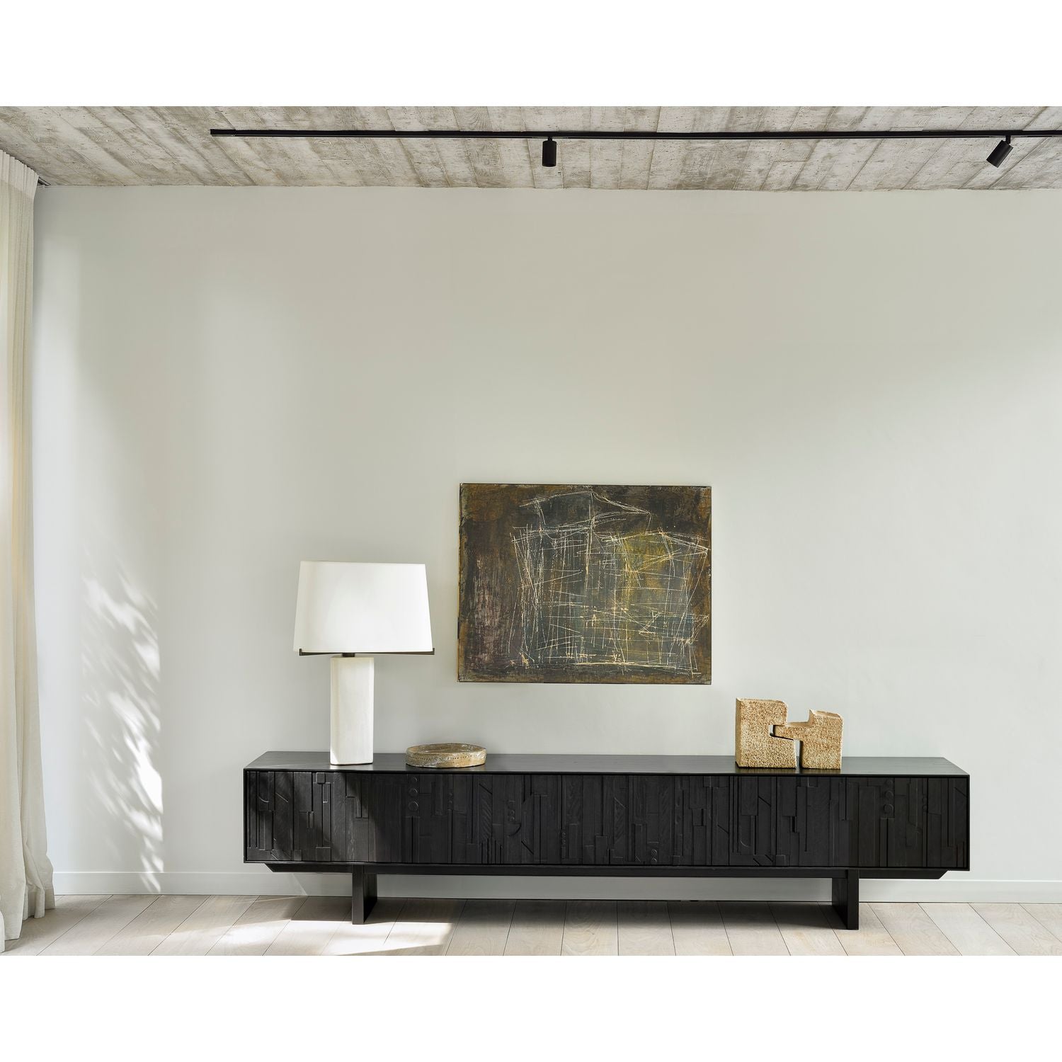Mosaic TV Cupboard - lifestyle