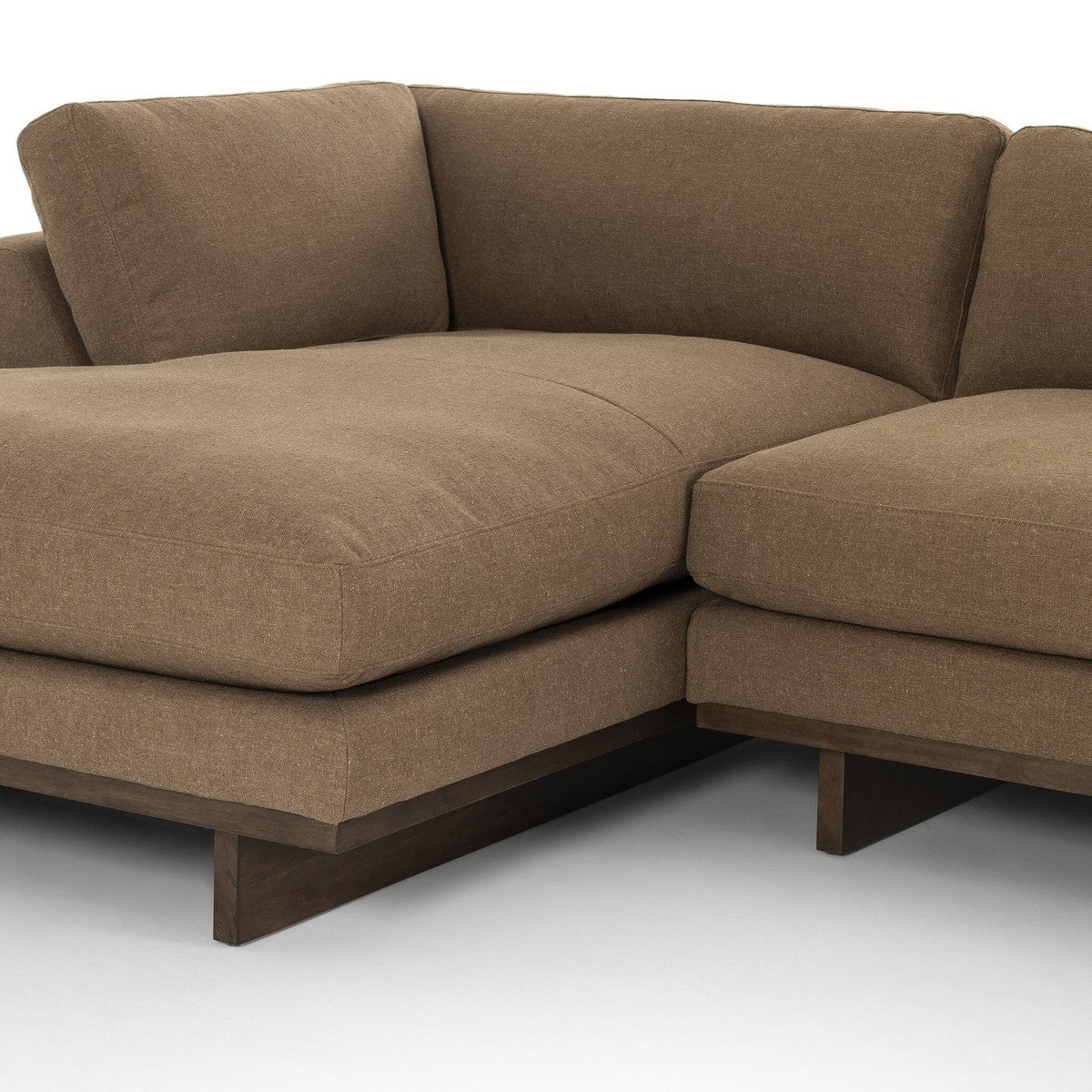 Everly 2-Piece Sectional - Antwerp Cafe - Brown