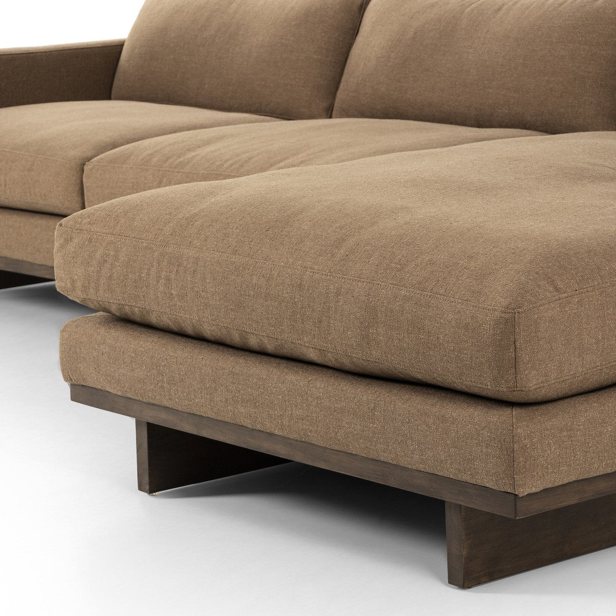 Everly 2-Piece Sectional - Antwerp Cafe - Brown