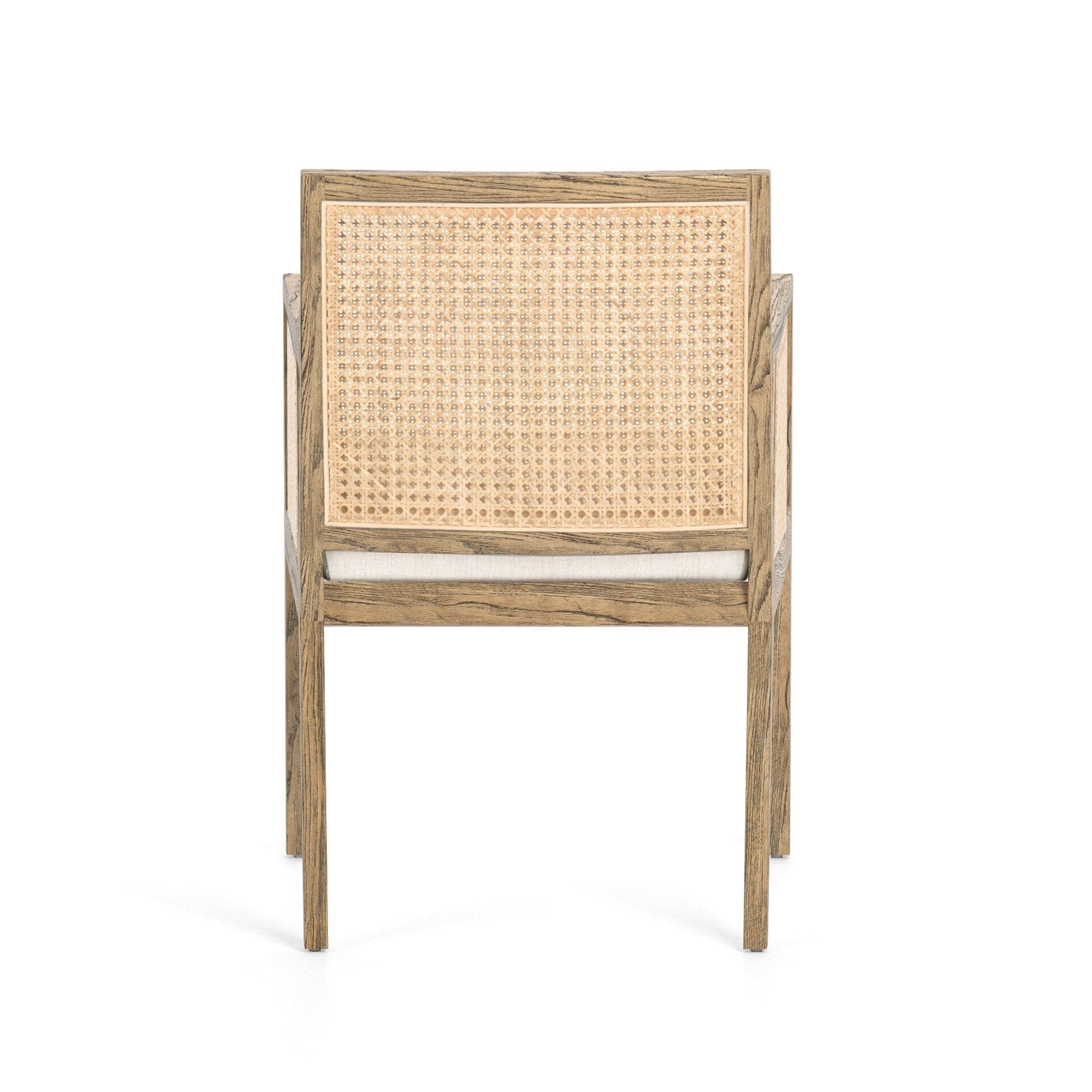 Antonia Cane Dining Armchair - Savile Flax