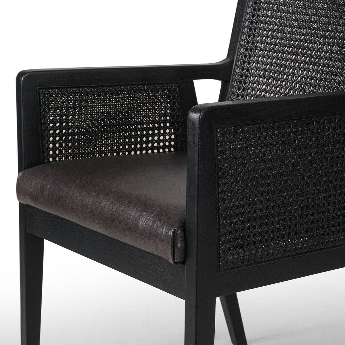 Antonia Cane Dining Armchair - Sonoma Black