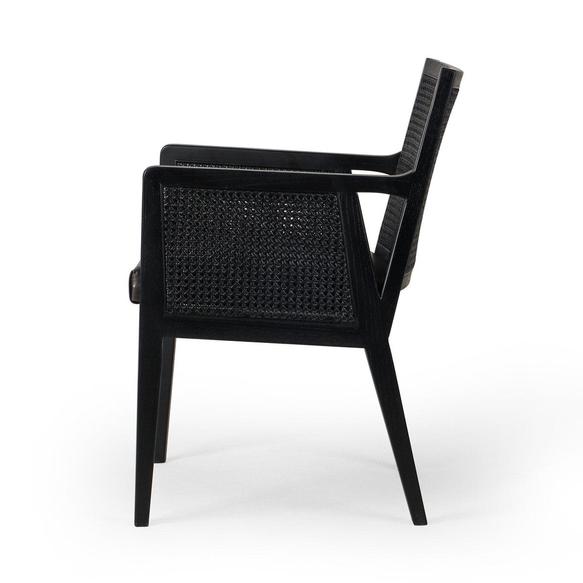 Antonia Cane Dining Armchair - Sonoma Black