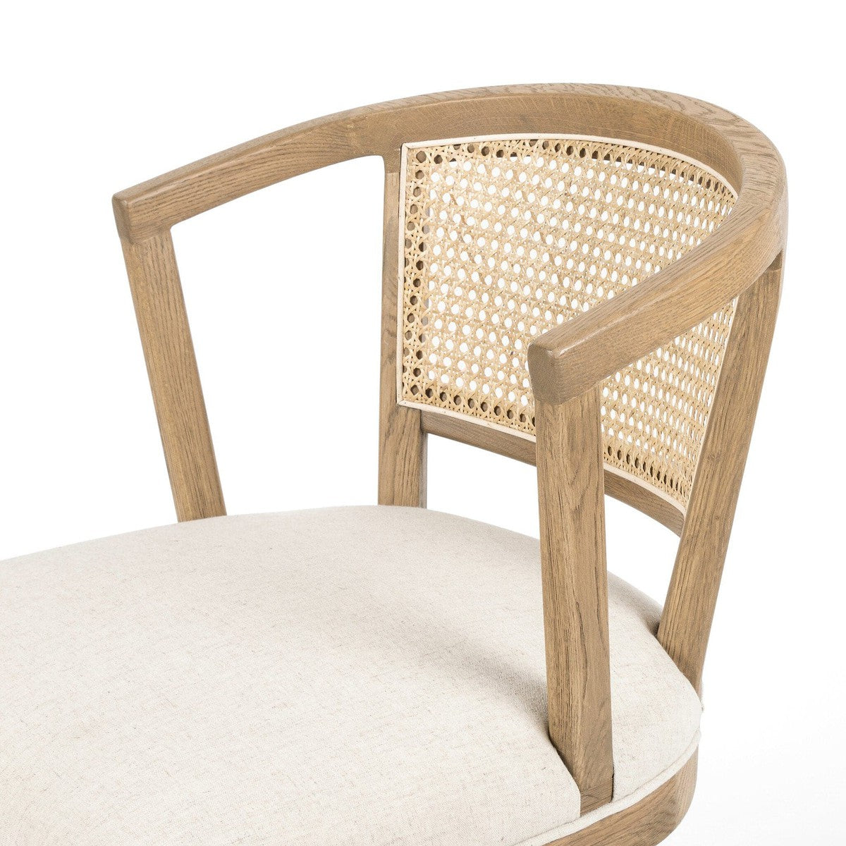 Alexa Desk Chair - Savile Flax