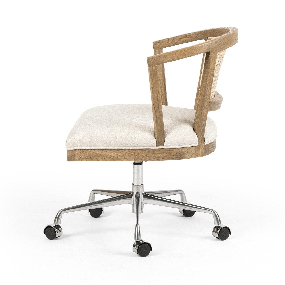 Alexa Desk Chair - Savile Flax