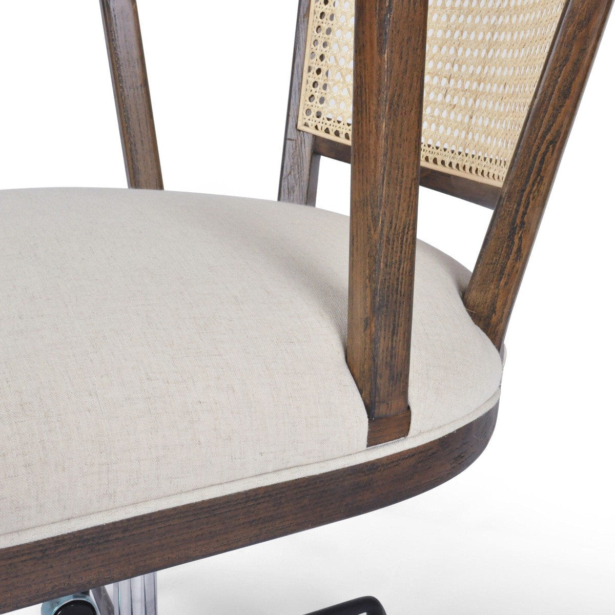 Alexa Desk Chair - Savile Flax