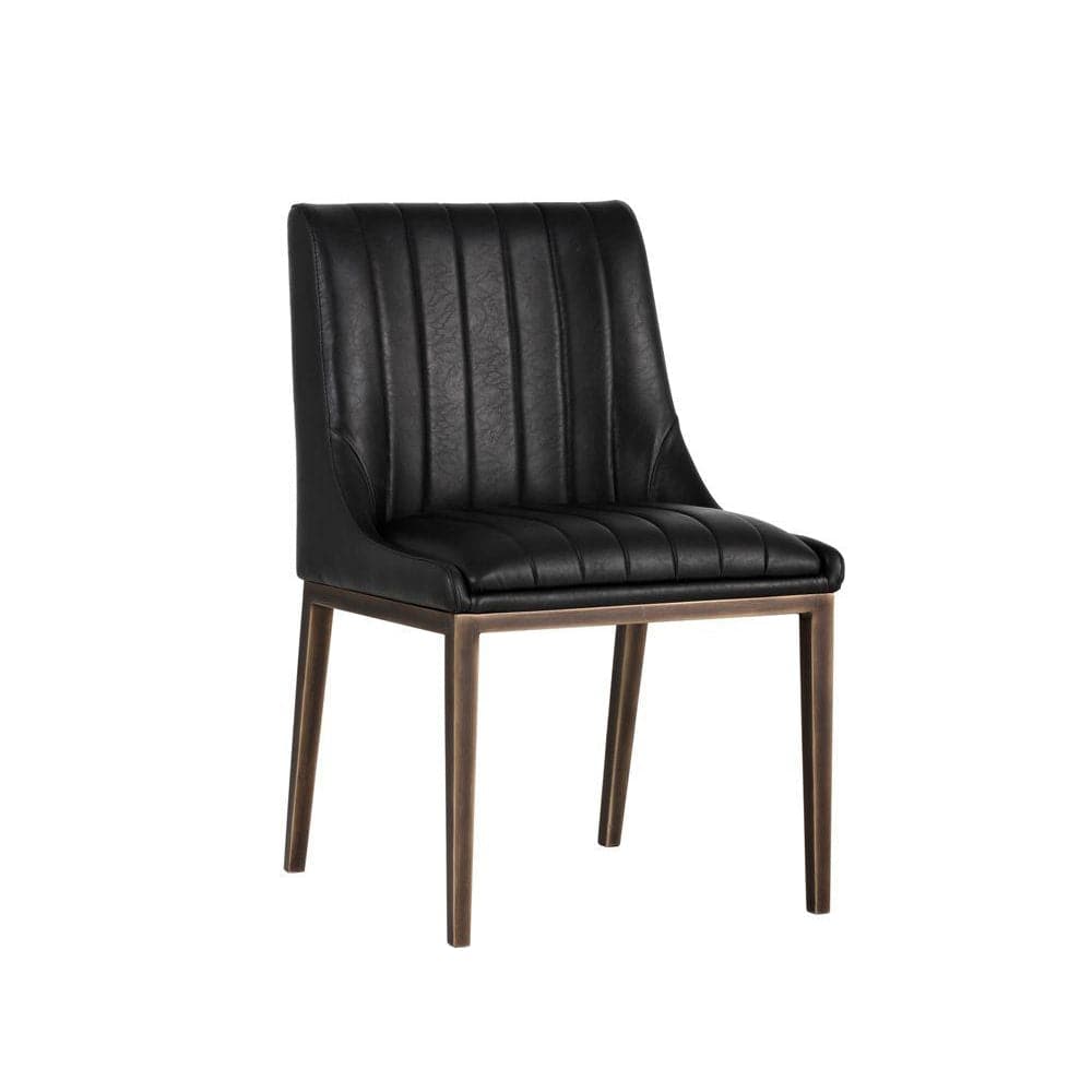 Halden Dining Chair-Sunpan-SUNPAN-101135-Dining ChairsVintage Black-9-France and Son