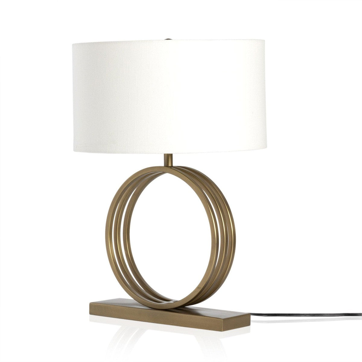 Laura Table Lamp - Antique Brass