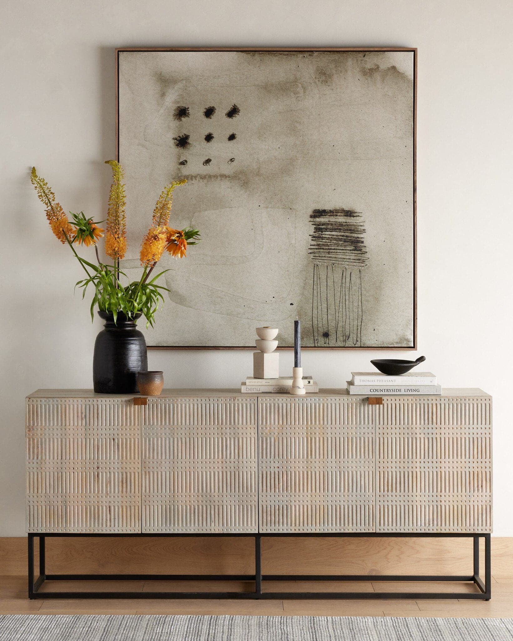 Kelby Sideboard - Light Wash Mango