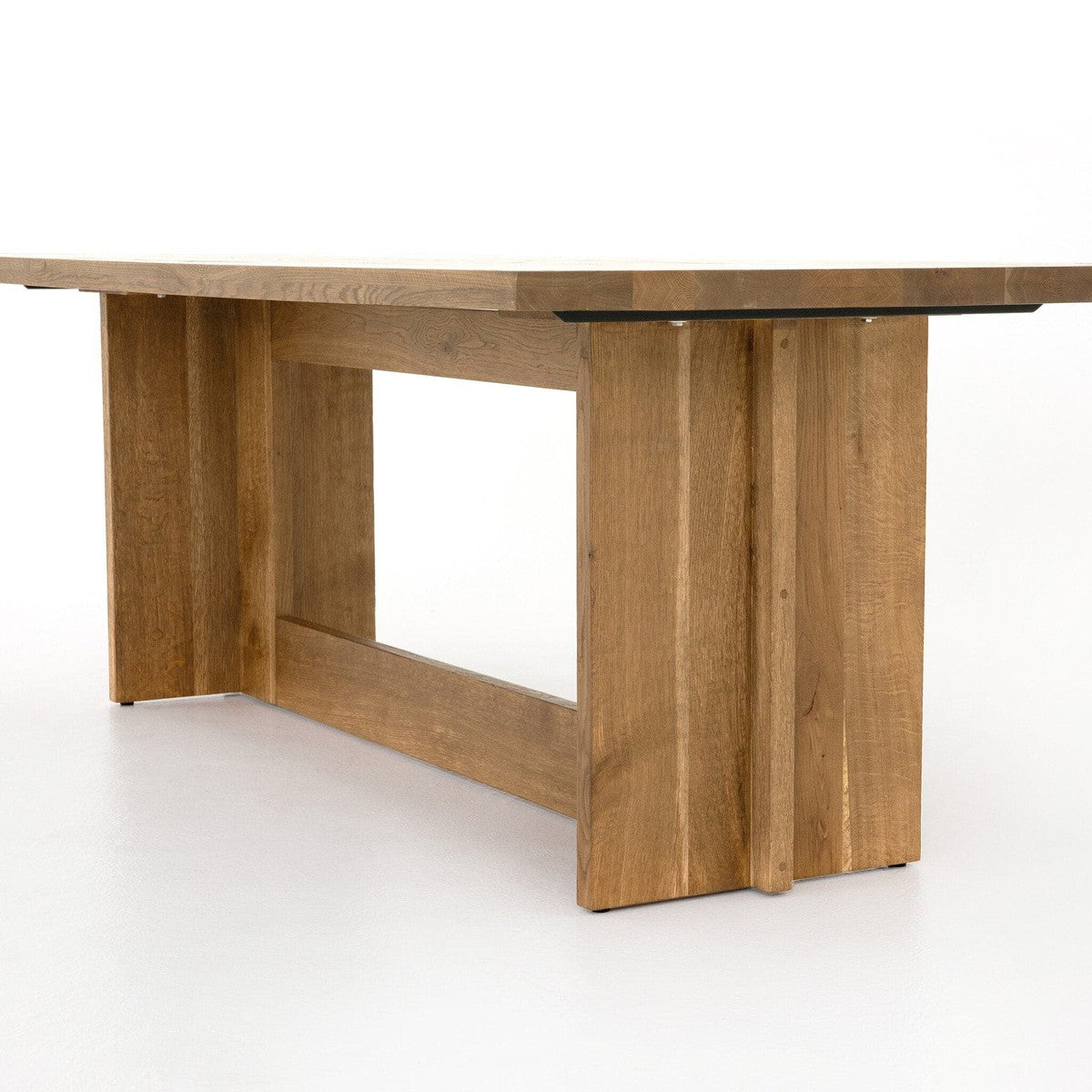 Erie Dining Table - Dark Smoked Oak