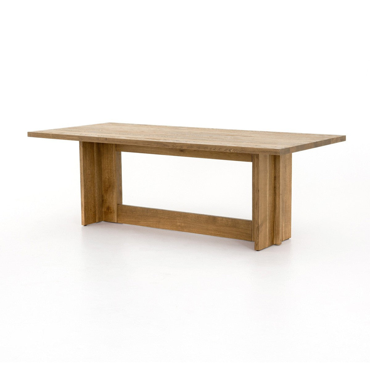 Erie Dining Table - Dark Smoked Oak