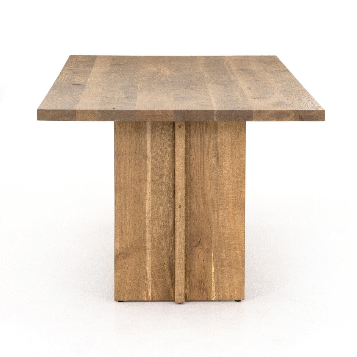 Erie Dining Table - Dark Smoked Oak