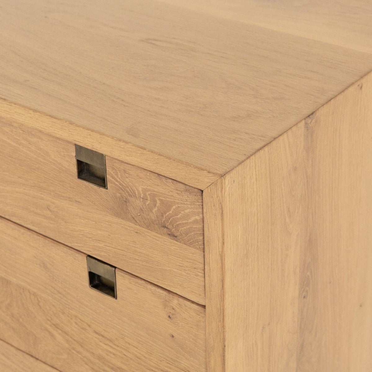 Carlisle 6 Drawer Dresser - Natural Oak