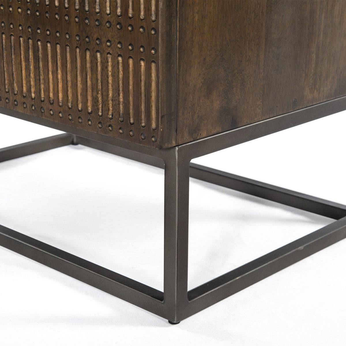 Kelby Cabinet Nightstand - Vintage Brown